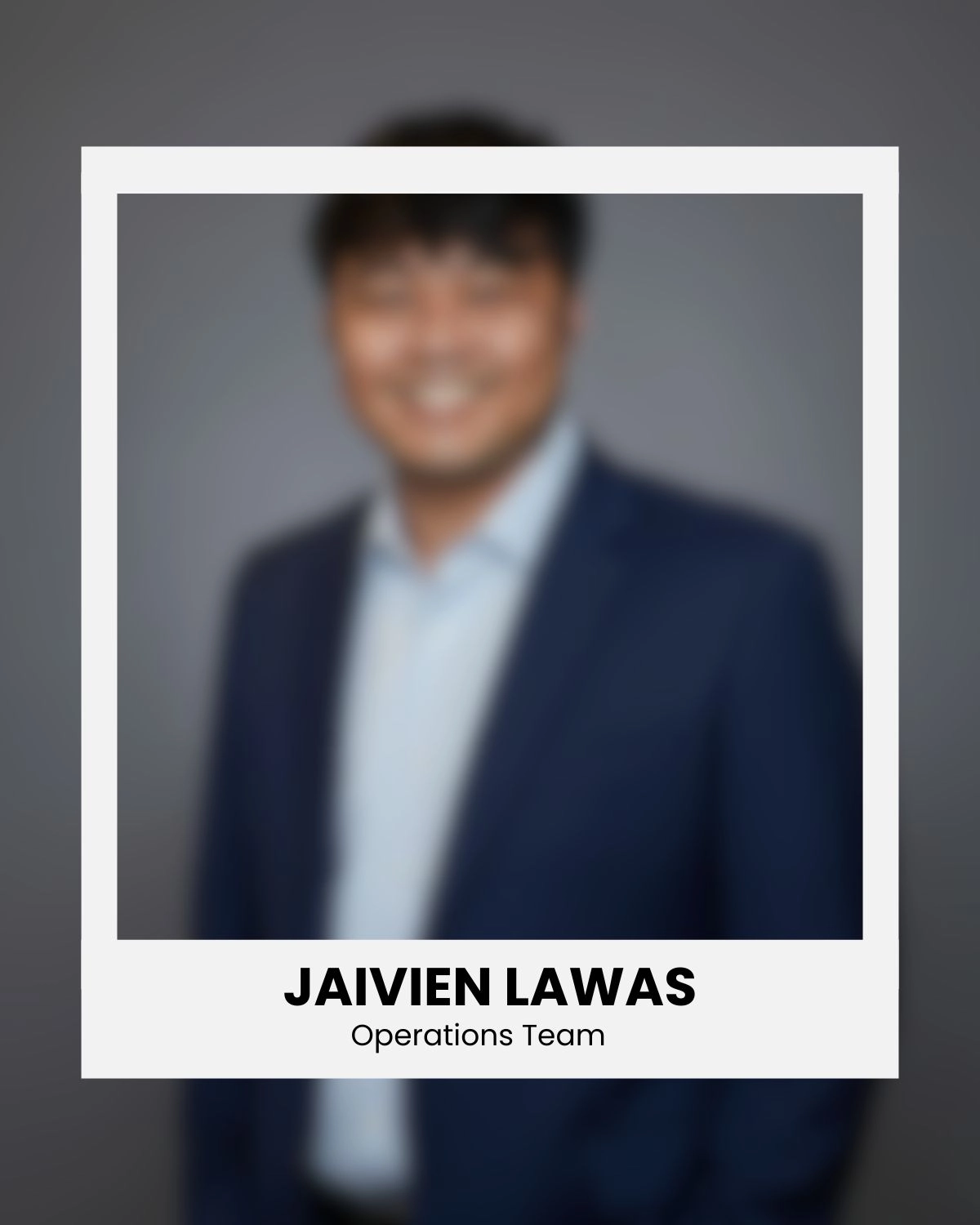 Portrait of Jaivien Lawas, Operations Team member at Sayed Transport, Canadian trucking company