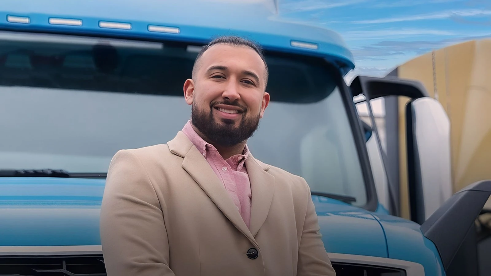 Poyan Sayed - Co-Owner of Sayed Transport providing reliable freight services across Canada