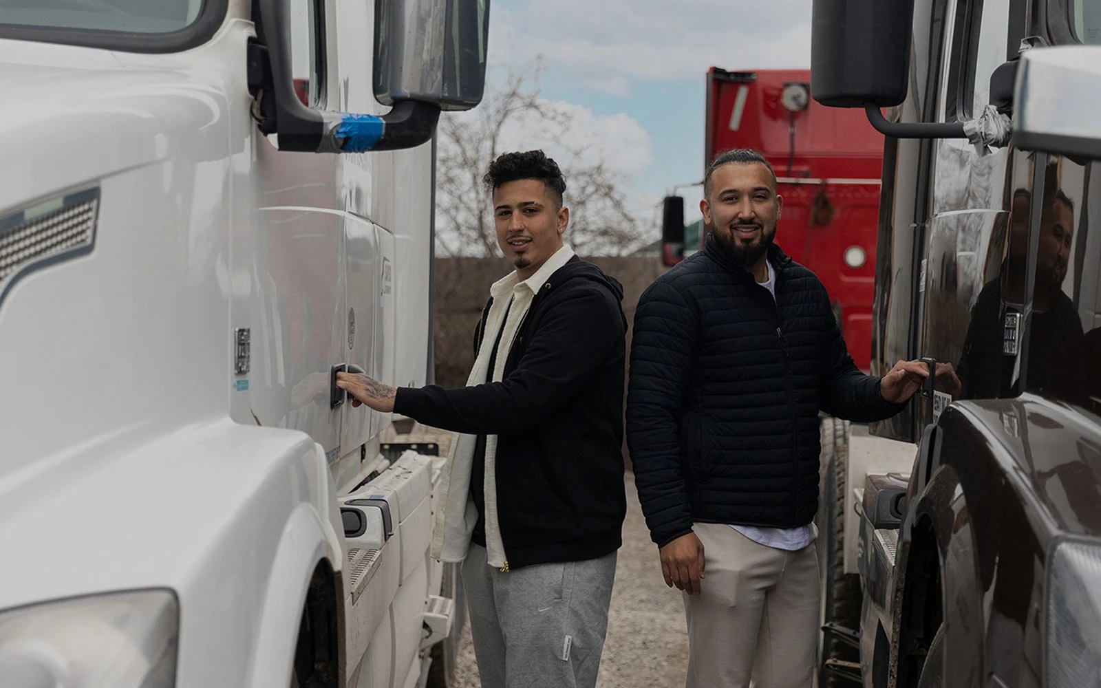 Keyhan Sayed and Poyan Sayed - Founders of Sayed Transport, Canadian trucking and logistics company