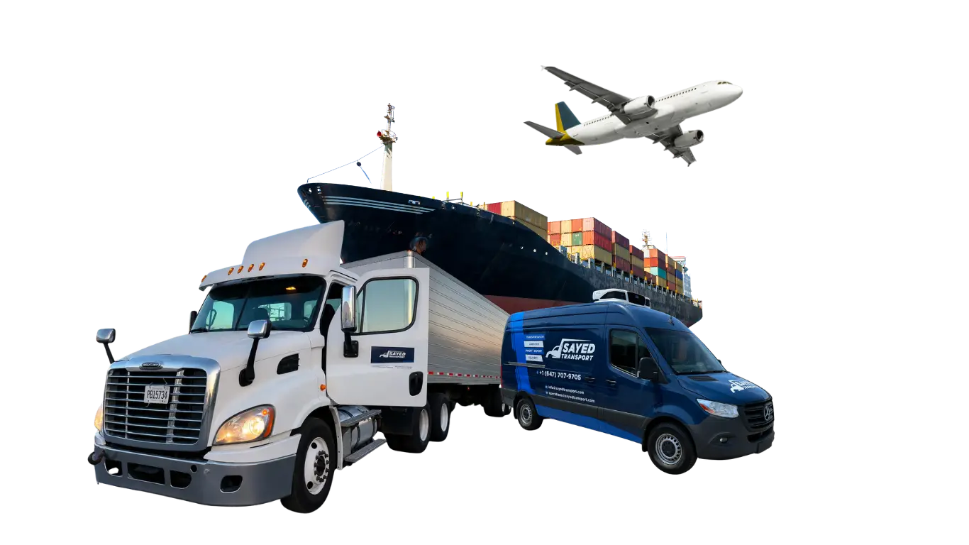 Sayed Transport freight forwarding fleet and logistics operations